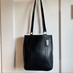 Vtg Rare Coach Bridle Buck Bag Made in Italy